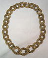 Necklace, House of Chanel  French, metal, French