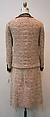 Suit, House of Chanel (French, founded 1910), a) wool, silk, metal; b) wool, silk, French
