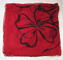 Scarf, House of Chanel (French, founded 1910), silk, French