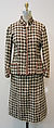 Suit, House of Chanel (French, founded 1910), a) wool, cashmere, silk, metal; b) wool, cashmere, silk, French