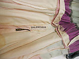 Evening dress, House of Balenciaga (French, founded 1937), cotton, French