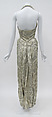 Dress, Mad Carpentier (French, 1939–1957), silk, metal, French