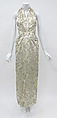 Dress, Mad Carpentier (French, 1939–1957), silk, metal, French