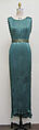 "Delphos", Fortuny (Italian, founded 1906), silk, glass, metal, Italian