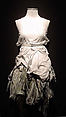Ensemble, Preen (British, founded 1996), a) cotton, aluminum
b) elastic, aluminum
c) cotton, wool, elastic, British