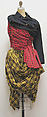 Ensemble, Comme des Garçons (Japanese, founded 1969), (a) wool, cotton, metal; (b) wool; (d) cotton; (c) metal, leather, Japanese