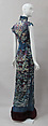 Evening dress, Yves Saint Laurent (French, founded 1961), silk, fur, metal, French
