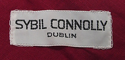 Ball gown, Sybil Connolly (Irish (born Wales), Swansea 1921–1998 Dublin), linen, silk, metal, Irish