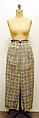 Ensemble, James Galanos (American, Philadelphia, Pennsylvania, 1924–2016 West Hollywood, California), (a–c) wool, silk; (d) synthetic, American