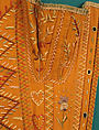 Corset, linen, silk, cotton, probably American