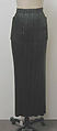 Ensemble, Issey Miyake (Japanese, 1938–2022), a,b) synthetic, Japanese
