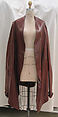 Jacket, Claude Montana French, leather, silk, French