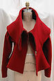 Jacket, Claude Montana French, wool, French