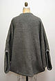 Coat, Hiroko Koshino (Japanese, born 1937), wool, plastic, Japanese