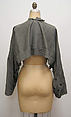 Jacket, Miyake Design Studio (Japanese, founded 1970), cotton, linen, plastic, Japanese