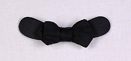 Evening bow tie, Silk, American