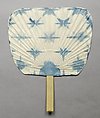 Fixed fan, Bamboo, paper, Japanese