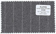 Suit, Richard Anderson, (a) wool, synthetic, wood; (b) wool, synthetic, metal, British
