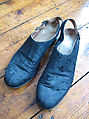 Shoes, Vivienne Westwood British, a, b) silk, metal, British