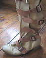 Boots, Vivienne Westwood British, a, b) leather, metal, British
