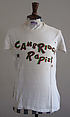 "Cambridge Rapist" T-shirt, Vivienne Westwood (British, 1941–2022), cotton, British