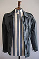 Jacket, Vivienne Westwood (British, 1941–2022), cotton, rubber, metal, British