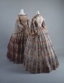 Afternoon dress, cotton, French