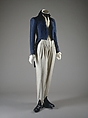 Ensemble, wool, cotton, silk, linen, American