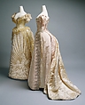 Ball gown, House of Worth  French, silk, crystal, French