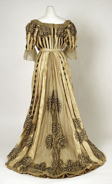 Historical Accuracy Reincarnated - whenasinsilks: Evening dress, silk ...