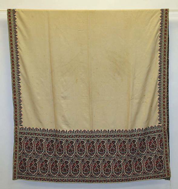 Shawl by an unrecorded maker, The Metropolitan Museum of Art
