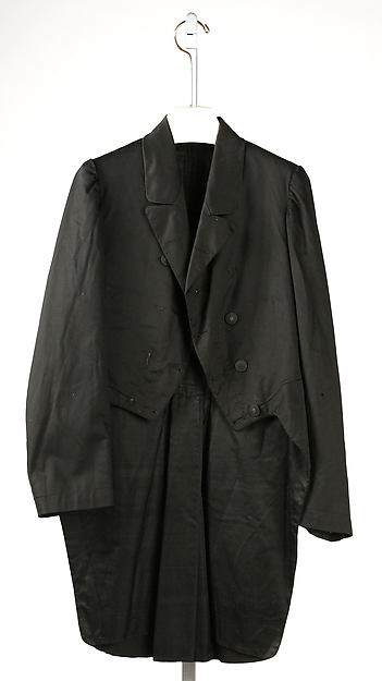 Tail coat by an unrecorded maker, The Metropolitan Museum of Art