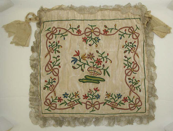 Drawstring bag by an unrecorded maker, The Metropolitan Museum of Art