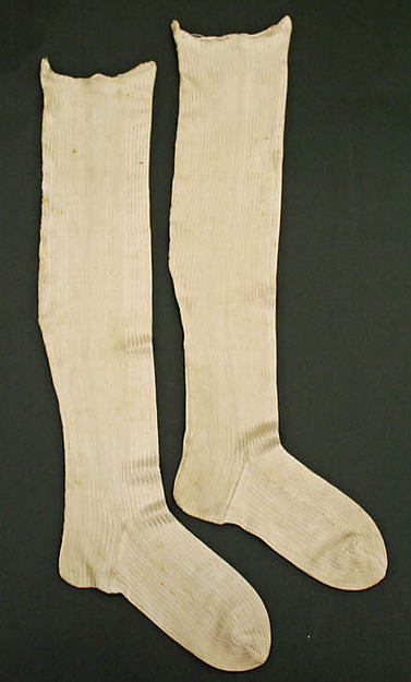 Wedding stockings by an unrecorded maker, The Metropolitan Museum of Art