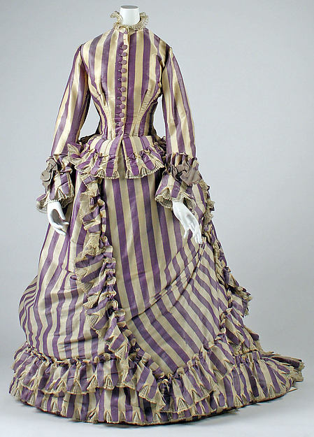 Visiting dress by an unrecorded maker, The Metropolitan Museum of Art