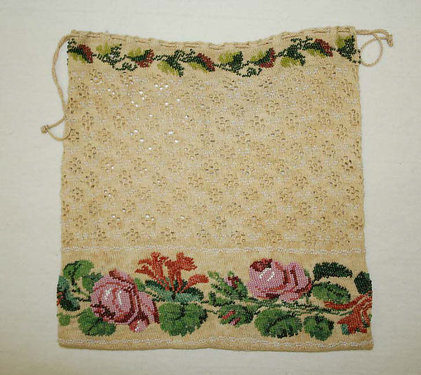 Drawstring bag by an unrecorded maker, The Metropolitan Museum of Art