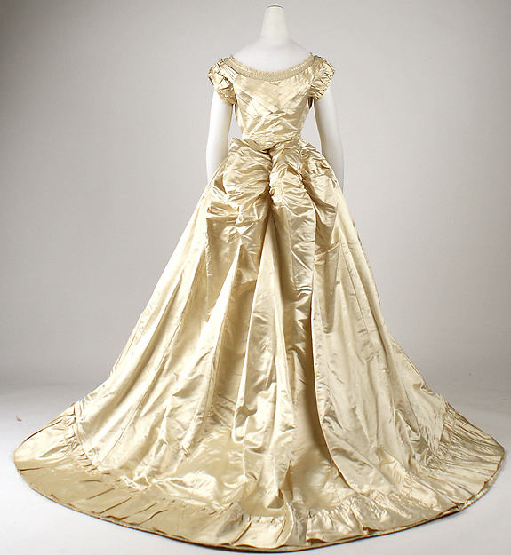 Historical Accuracy Reincarnated - whenasinsilks: Ball gown, silk satin...