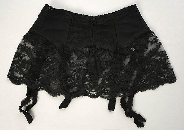 House of Dior | Garter belt | French | The Met