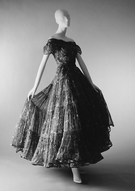 "Caracas", House of Dior (French, founded 1947), silk, French