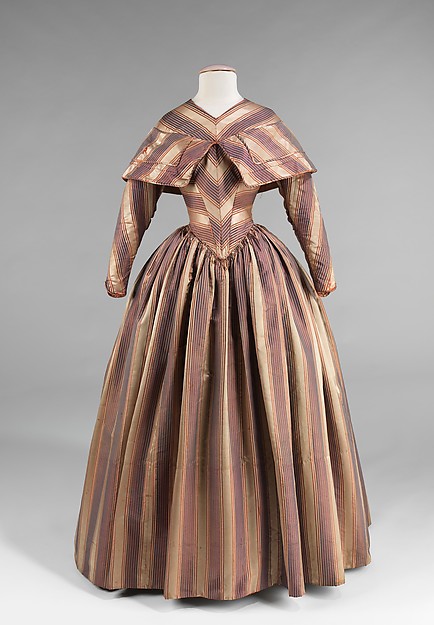 Visiting dress by an unrecorded maker, The Metropolitan Museum of Art