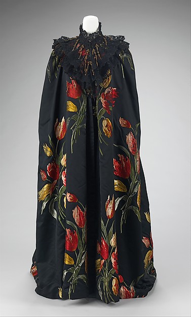 House of Worth — "Tulipes Hollandaises" (textile) — 1889 (The Met 2009.300.1708)