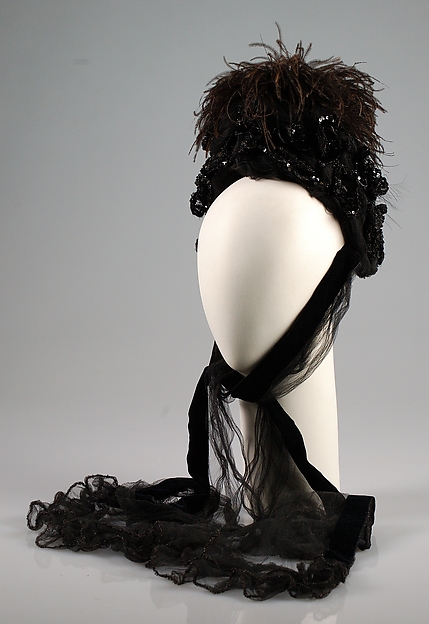 Evening bonnet by Camille, The Metropolitan Museum of Art