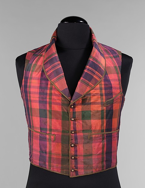Morning vest by an unrecorded maker, The Metropolitan Museum of Art