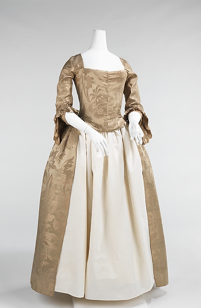 United States, Wedding Dress, 1776.