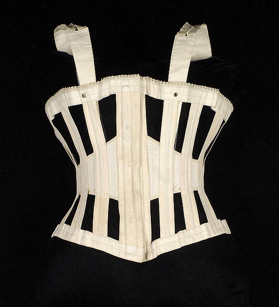 Corset by Worcester Skirt Company, The Metropolitan Museum of Art