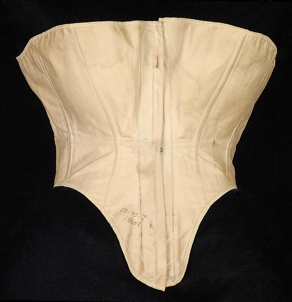 Corset by Worcester Skirt Company, The Metropolitan Museum of Art