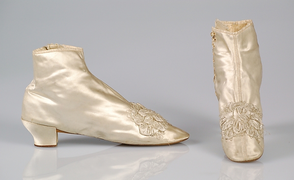 Evening boots by an unrecorded maker, The Metropolitan Museum of Art