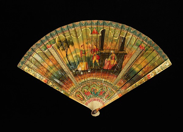 Brisé fan by an unrecorded maker, The Metropolitan Museum of Art