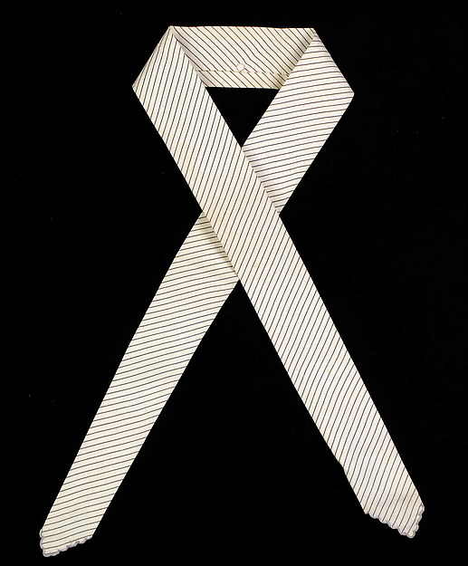 Cravat by an unrecorded maker, The Metropolitan Museum of Art