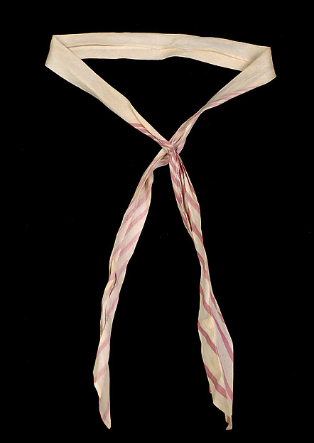 Cravat by an unrecorded maker, The Metropolitan Museum of Art